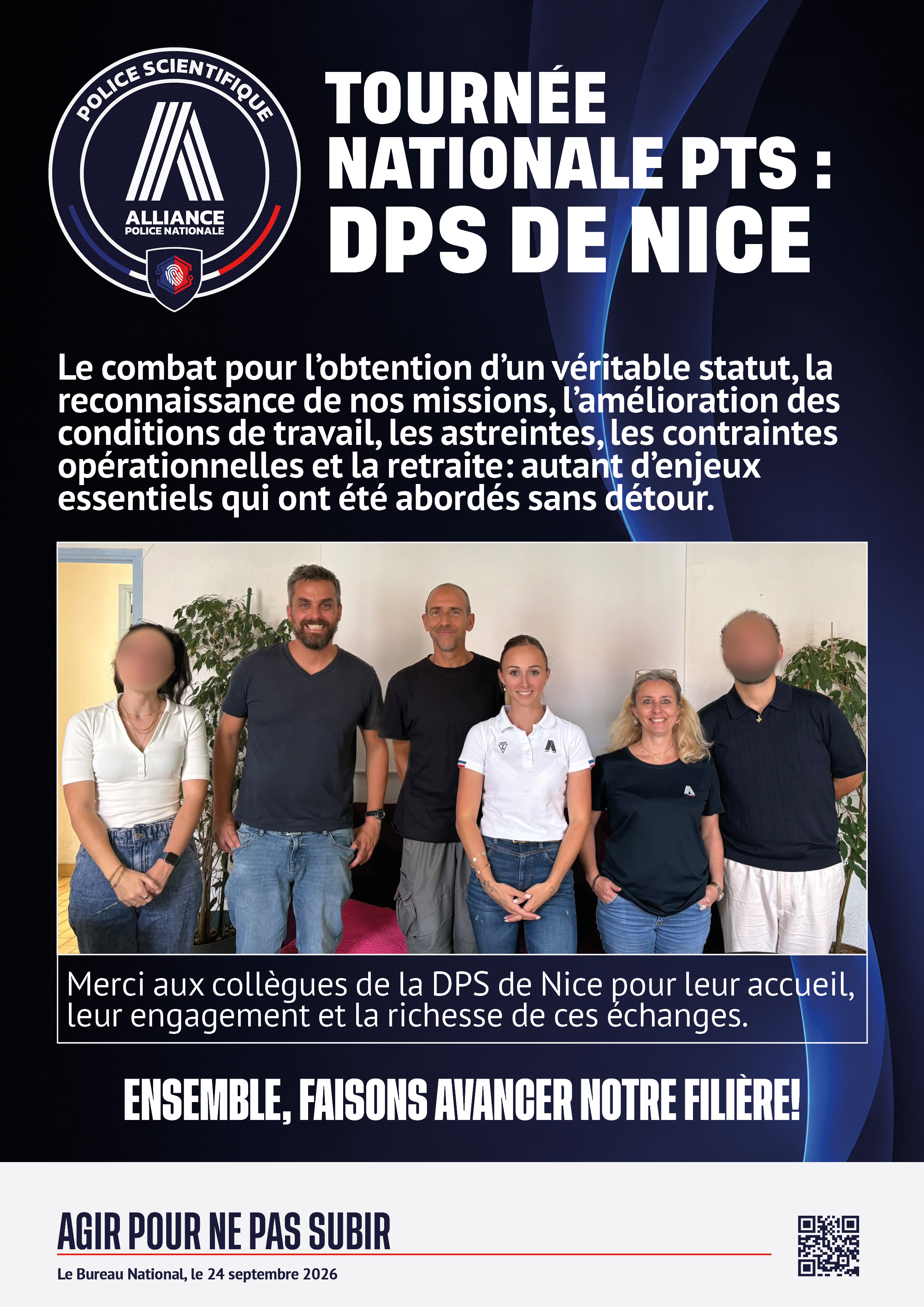 PTS Tournée nationale : DPS Nice
