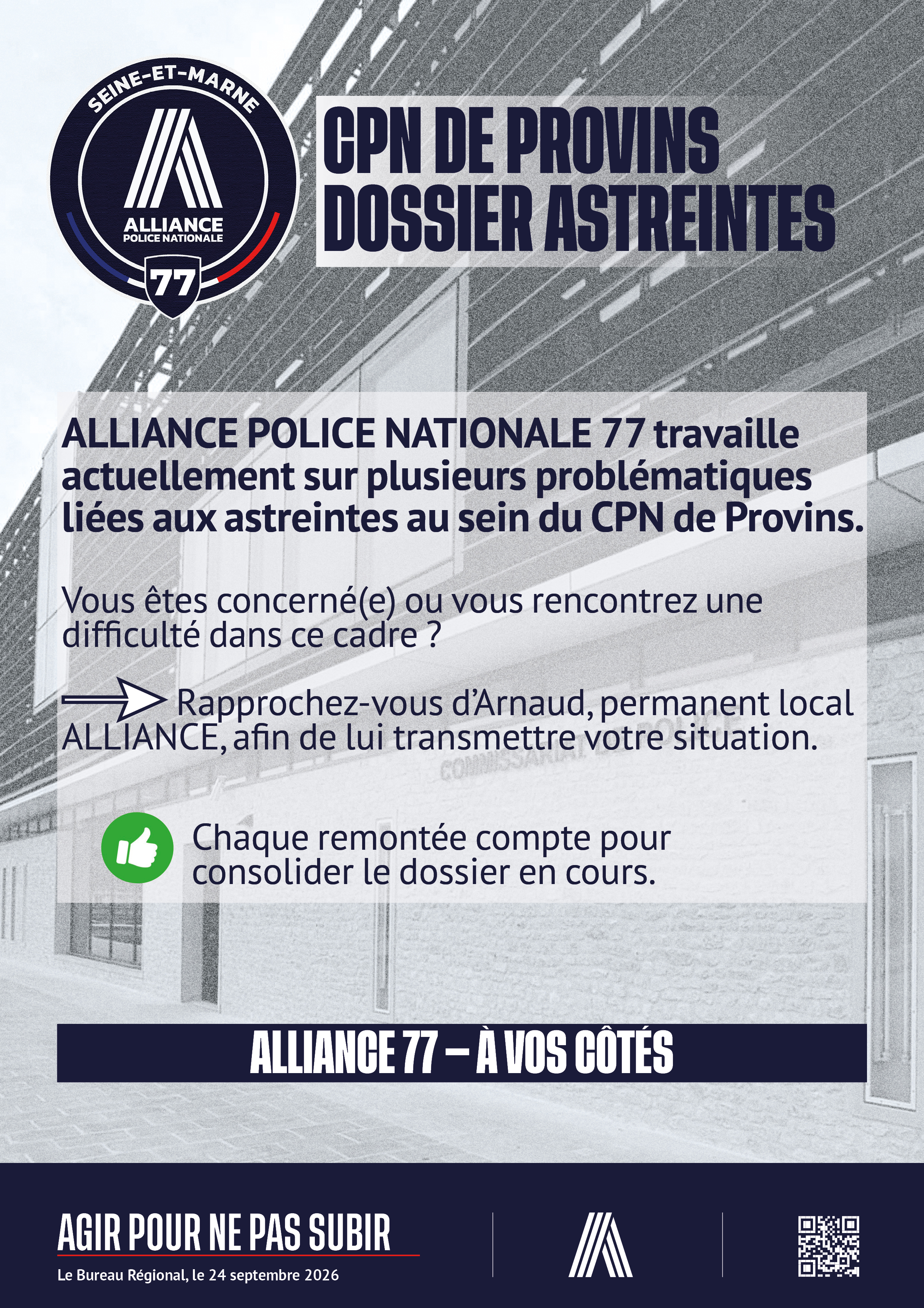 CPN PROVINS : Dossier astreintes.