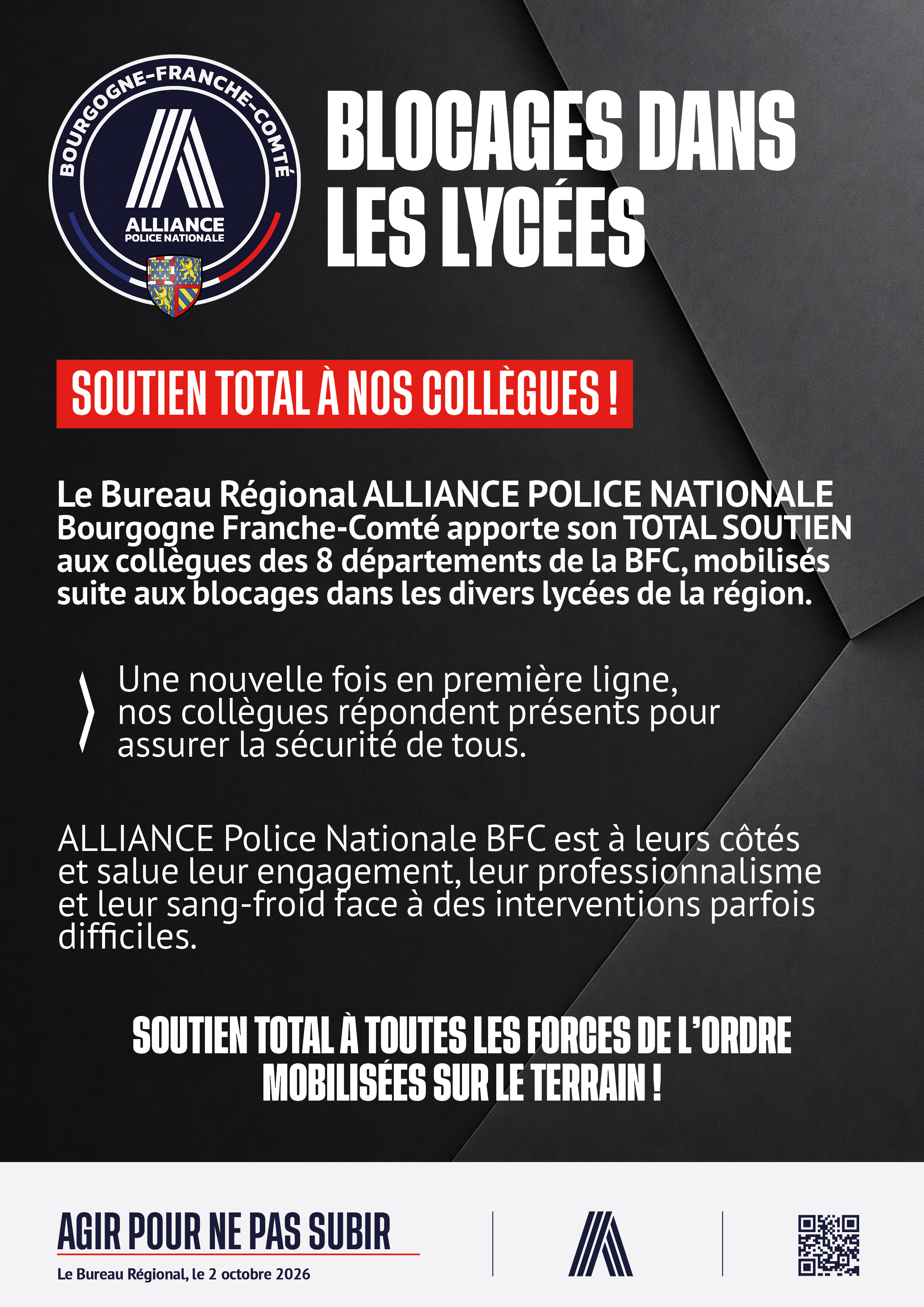 Blocages dans les lycées