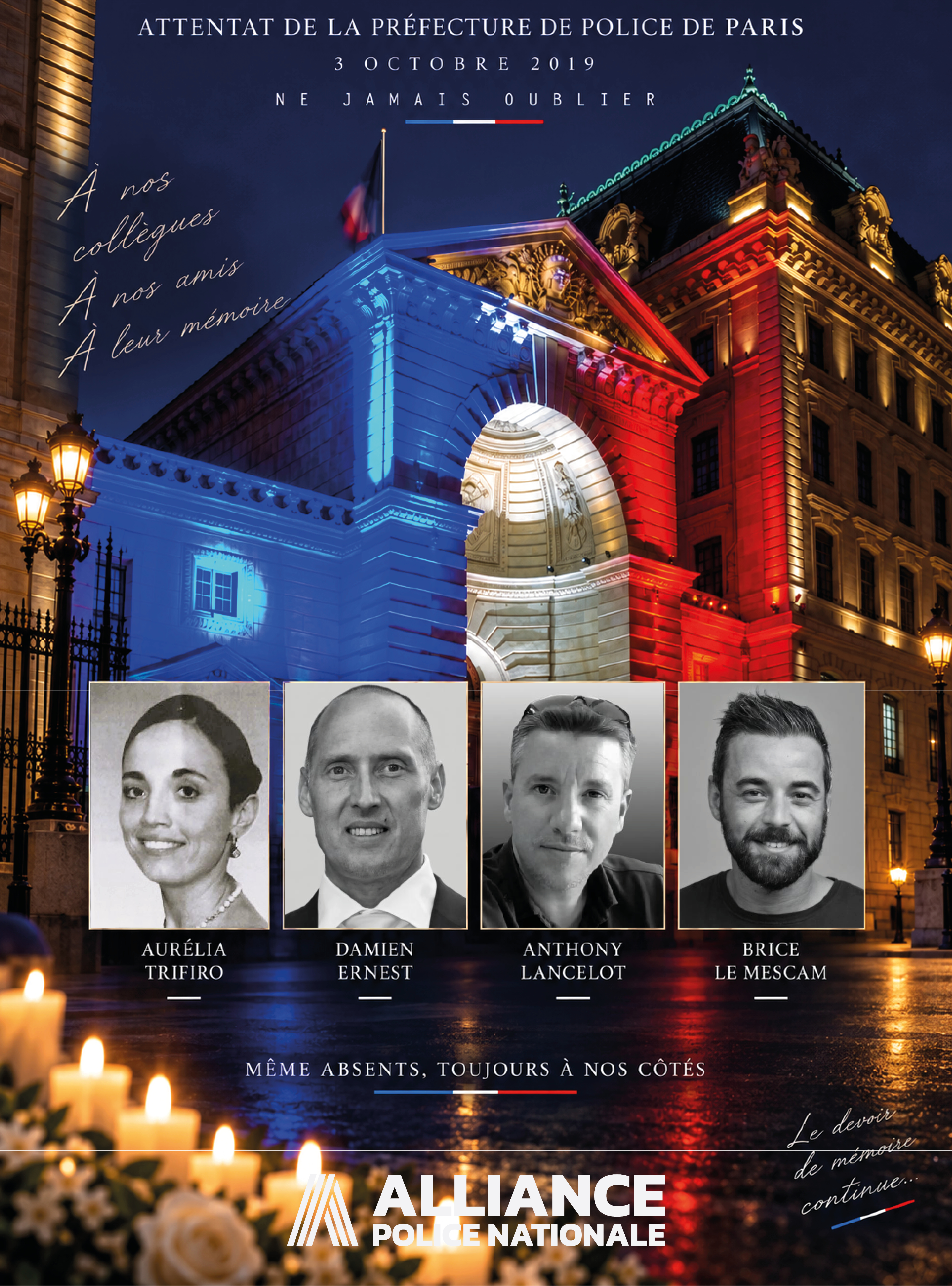 3 octobre 2019 - ne jamais oublier