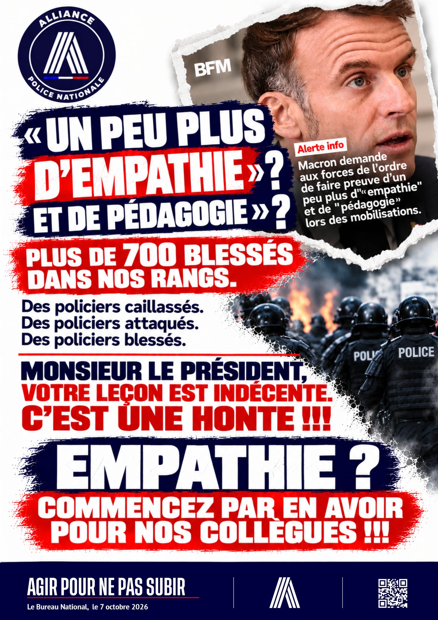 UN peu plus d'emphatie ? et de pédagogie ?