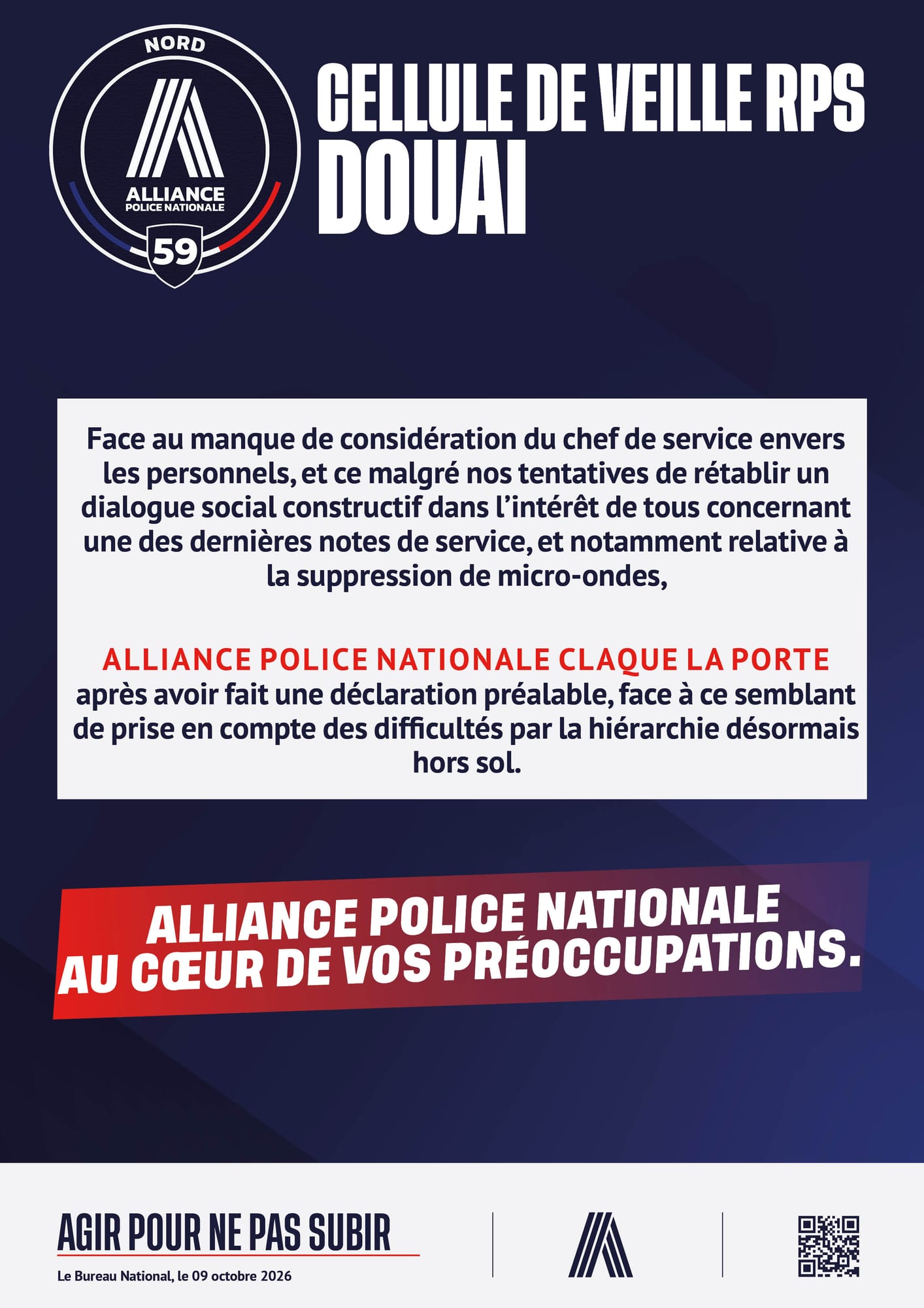 Cellule de veille RPS DOUAI