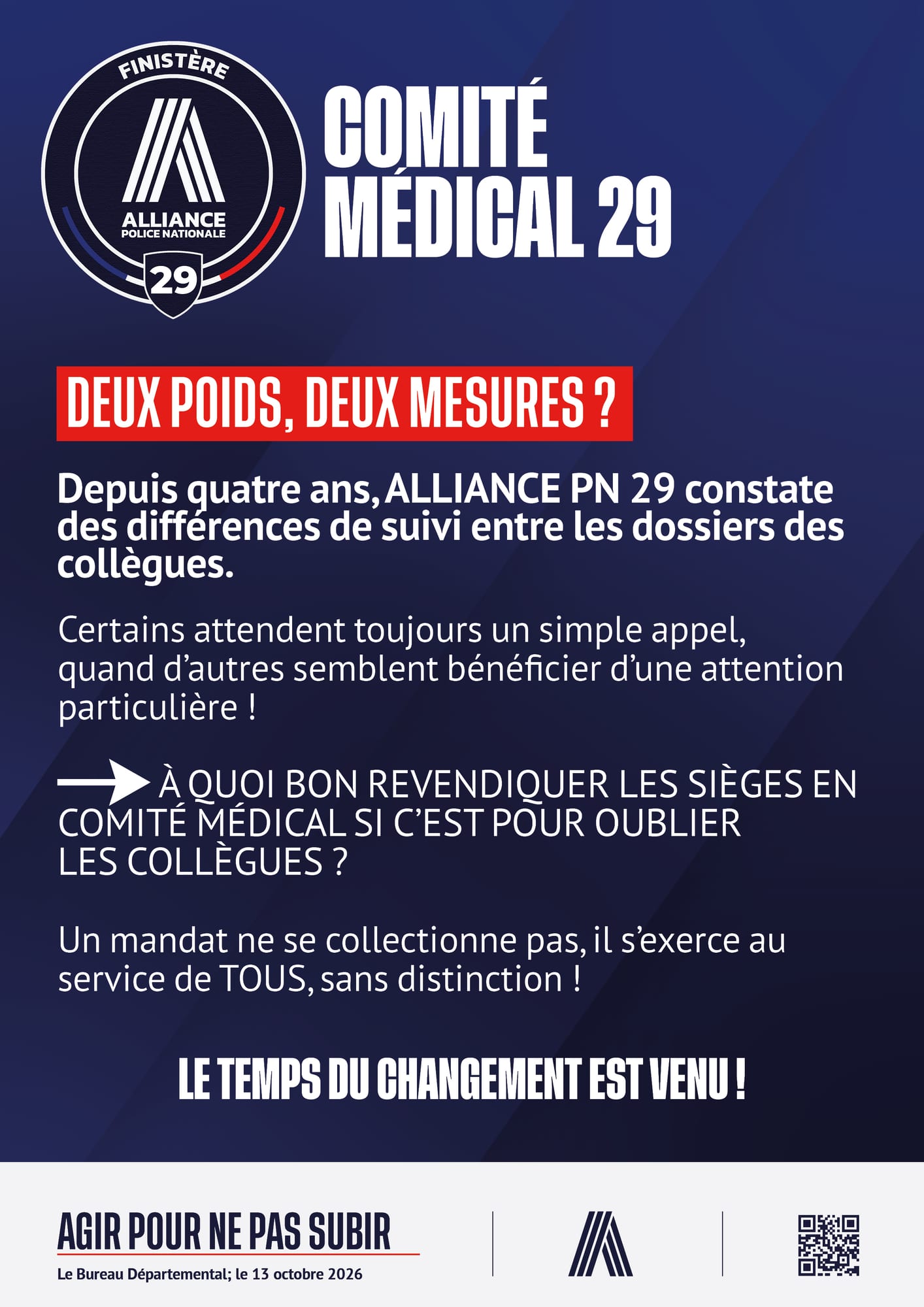 Comité médical 29 : deux poids, deux mesures ?