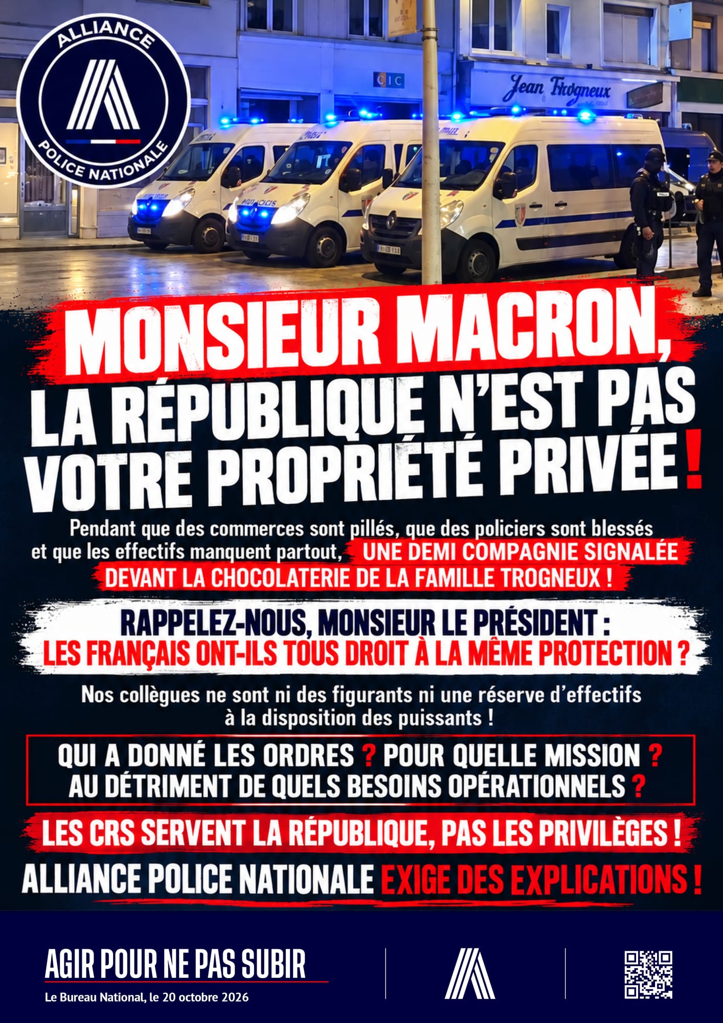 M. MACRON la république n'est pas votre propriété privée !