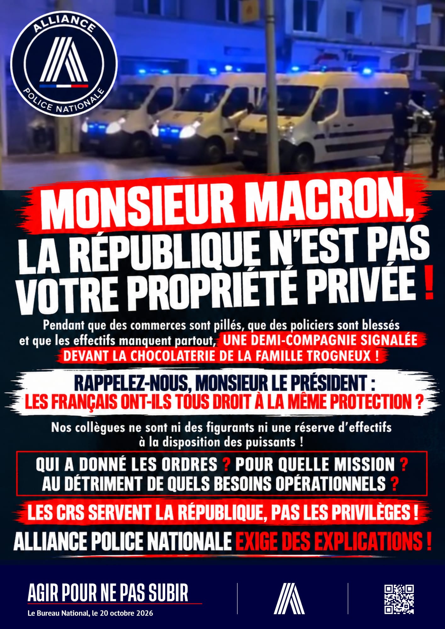 M. MACRON la république n'est pas votre propriété privée !
