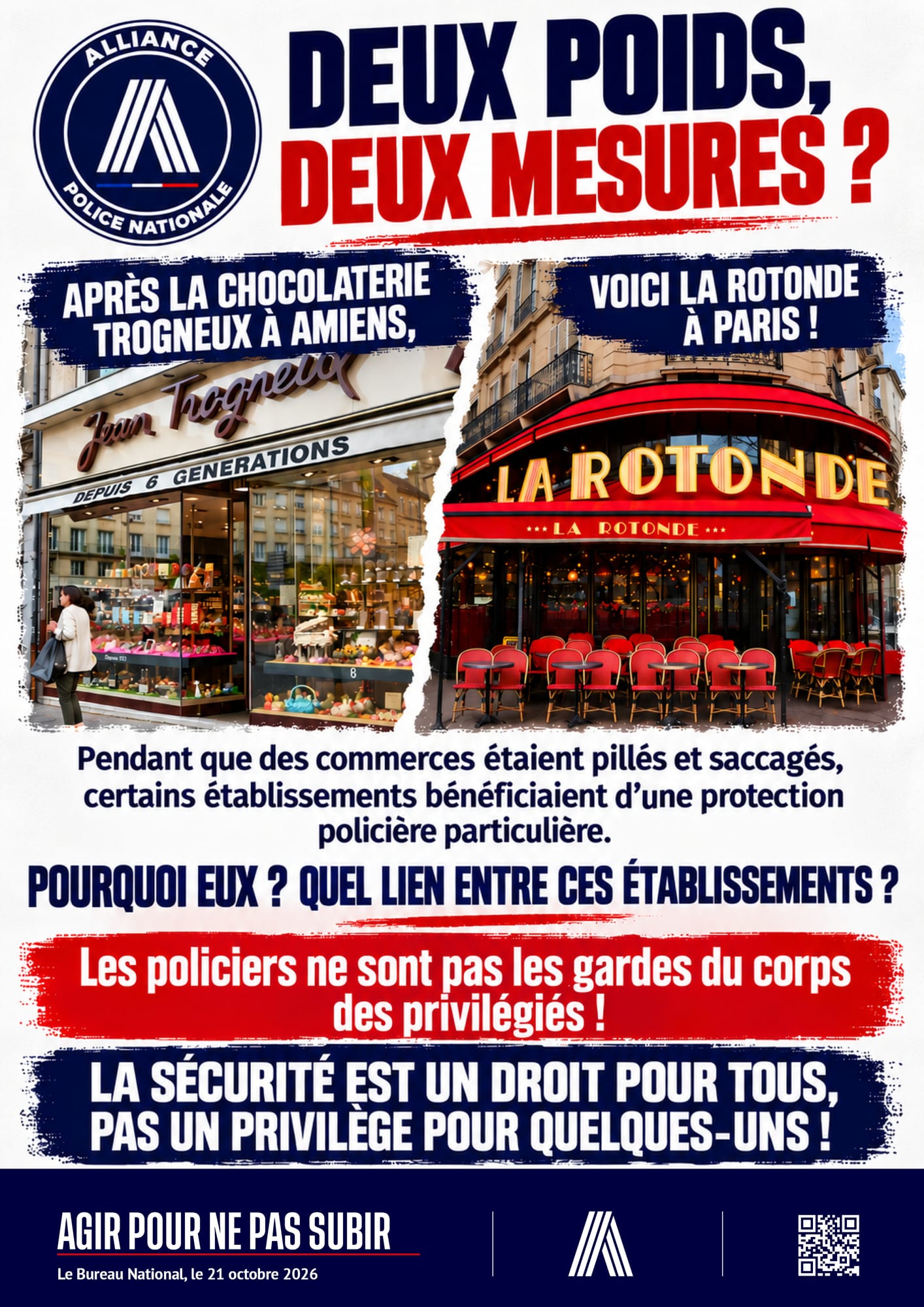 Deux poids, deux mesures ?