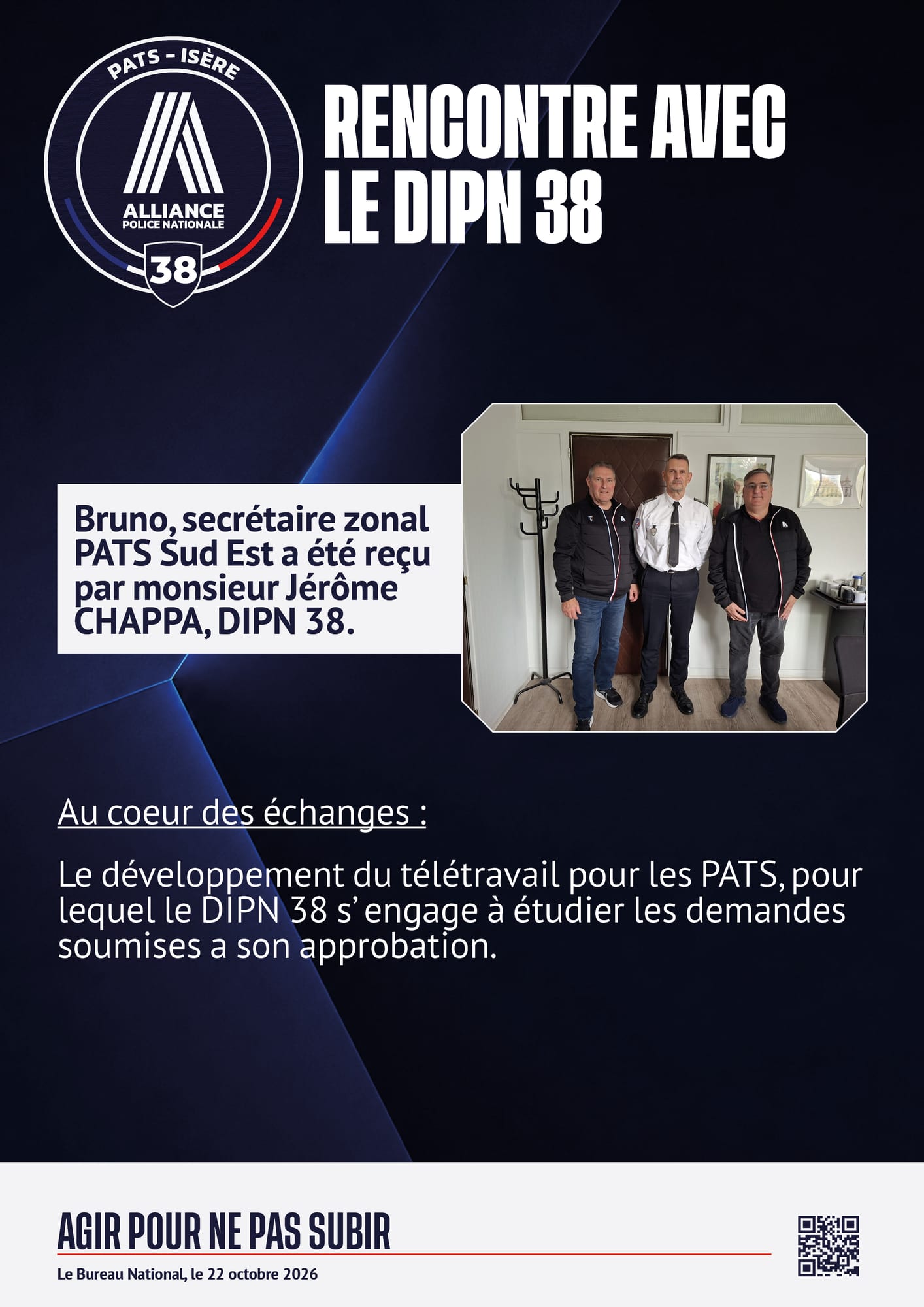 Rencontre avec le DIPN 38