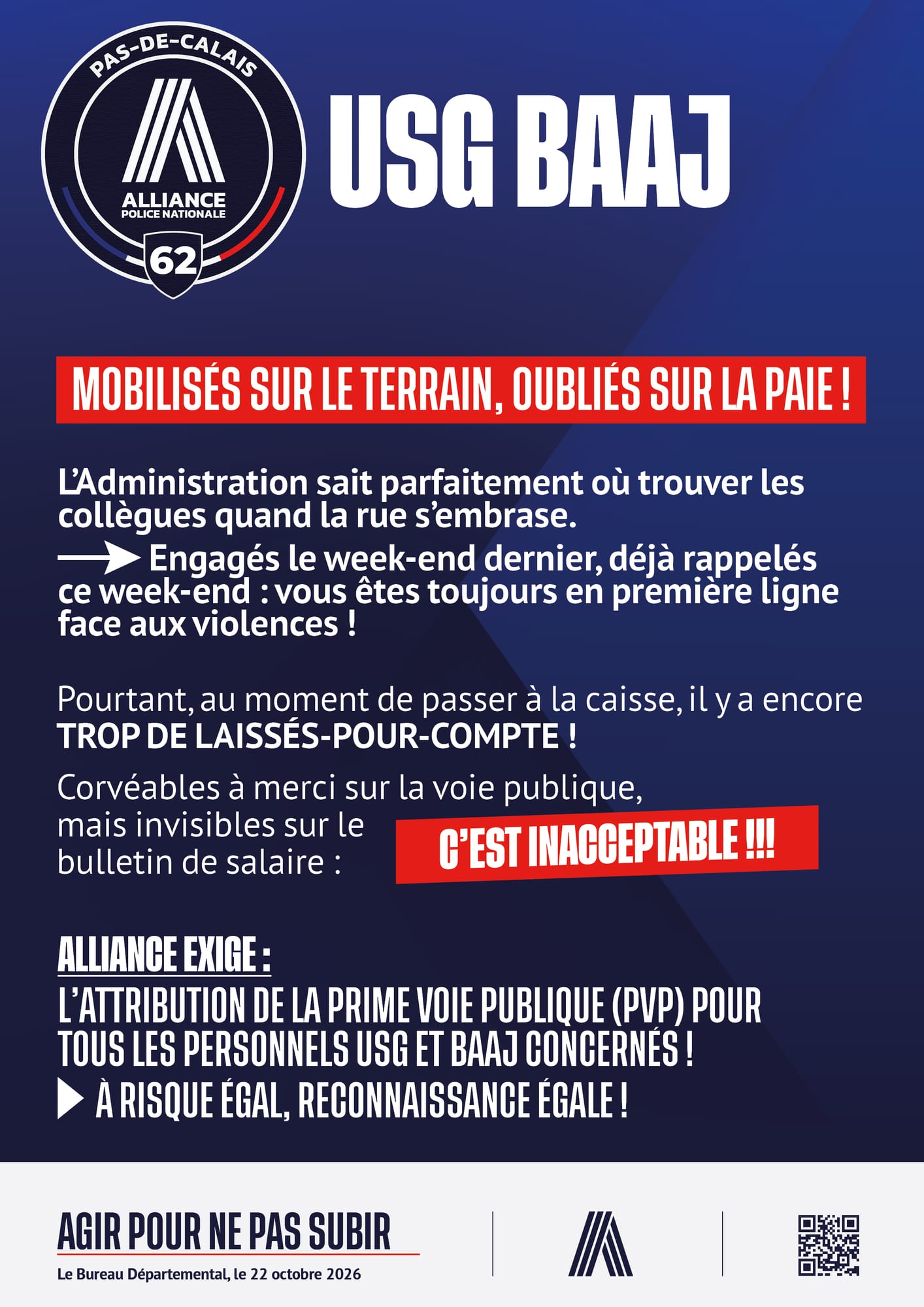 PAS DE CALAIS : USG / BAAJ