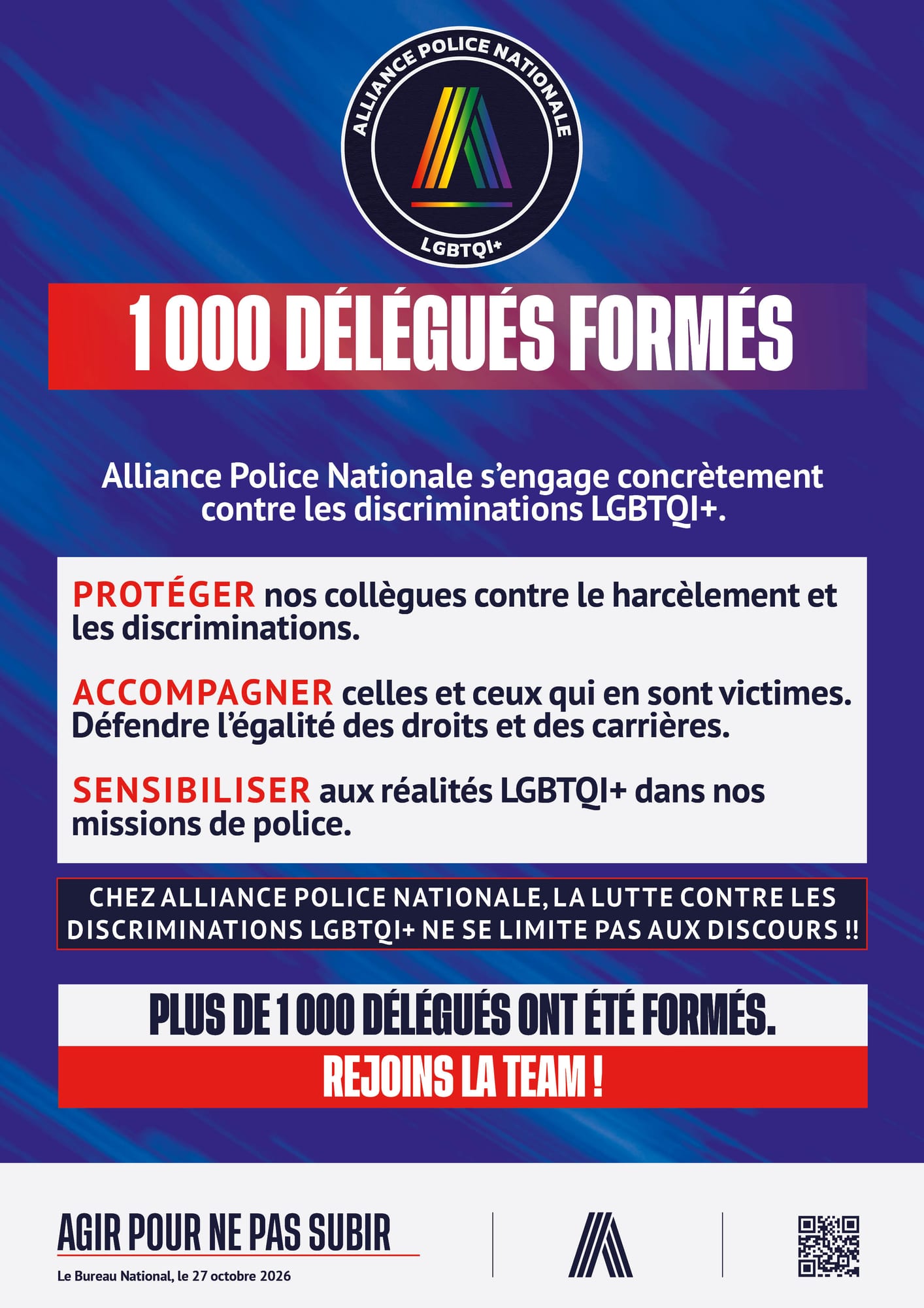 1 000 DÉLÉGUÉS FORMÉS