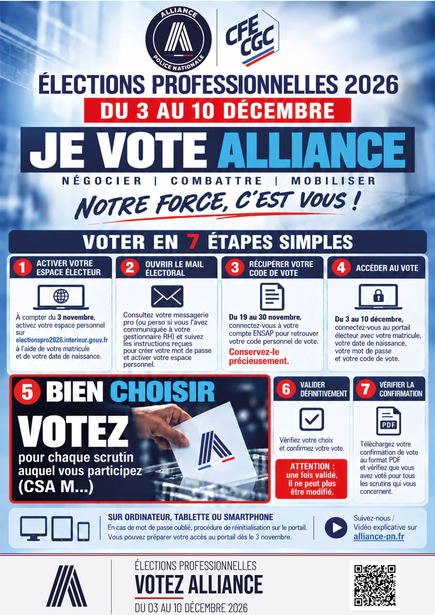 ÉLECTIONS PROFESSIONNELLES 2026