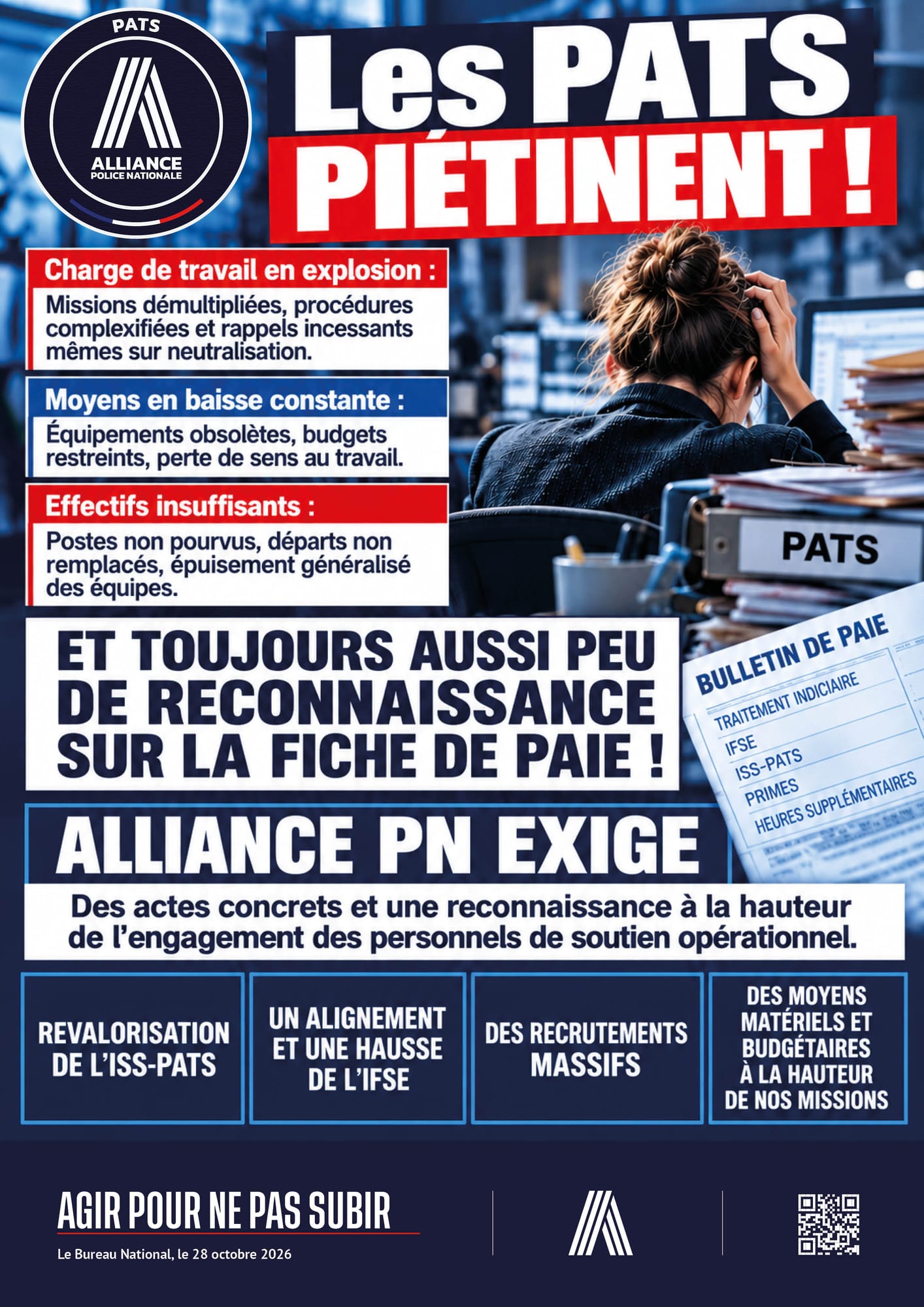 LES PATS PIÉTINENT
